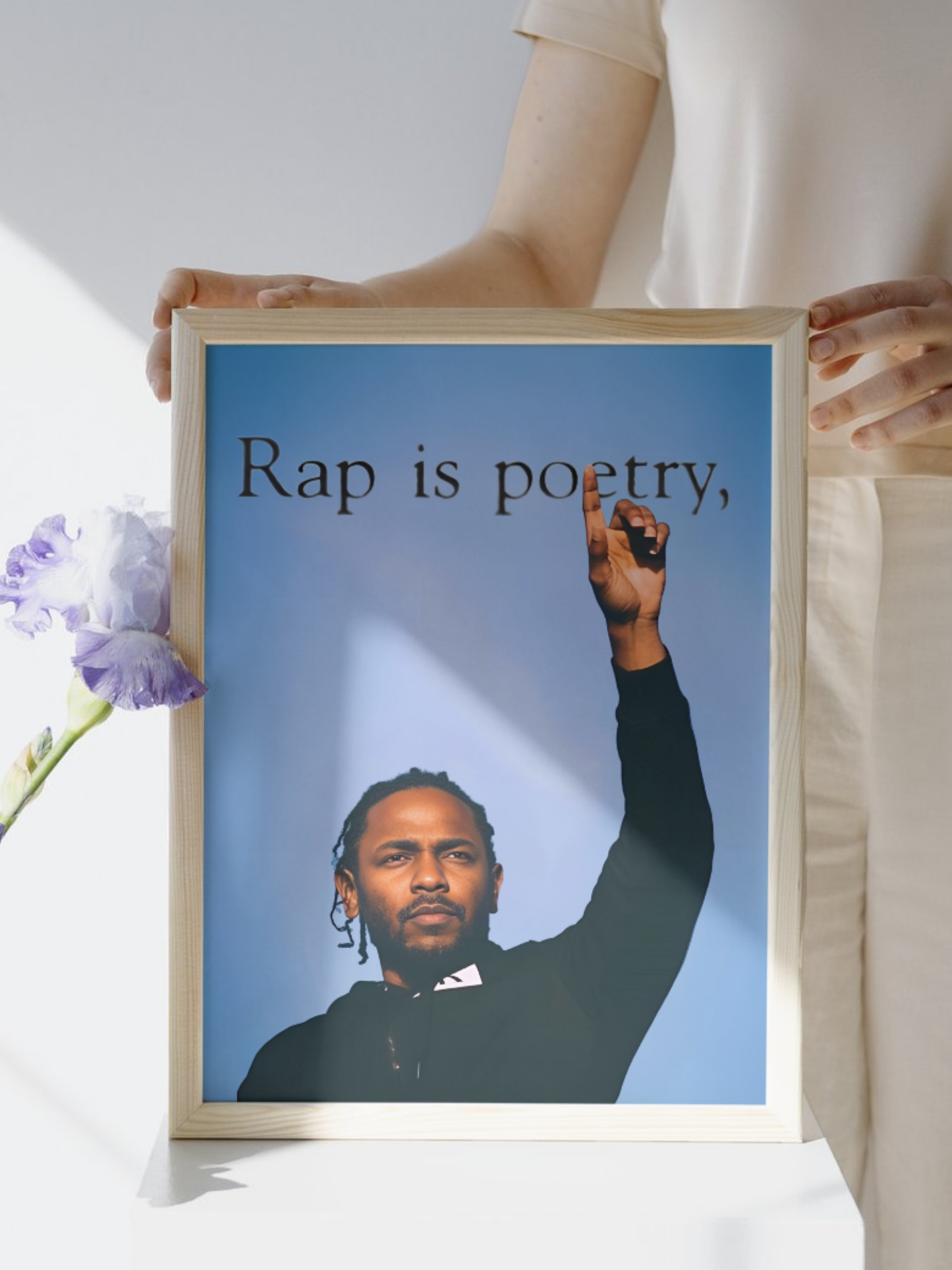 Rap is Poetry - Kendrick Lamar Poster