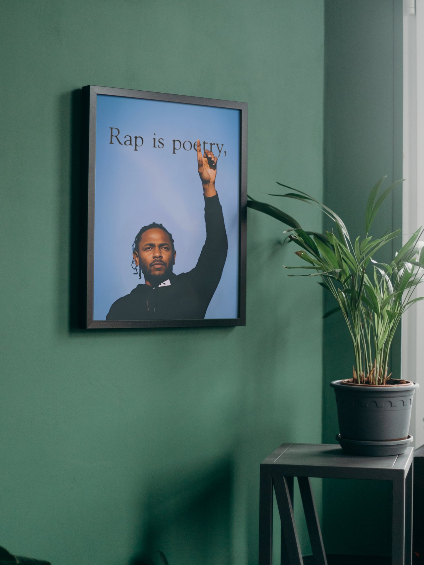 Rap is Poetry - Kendrick Lamar Poster