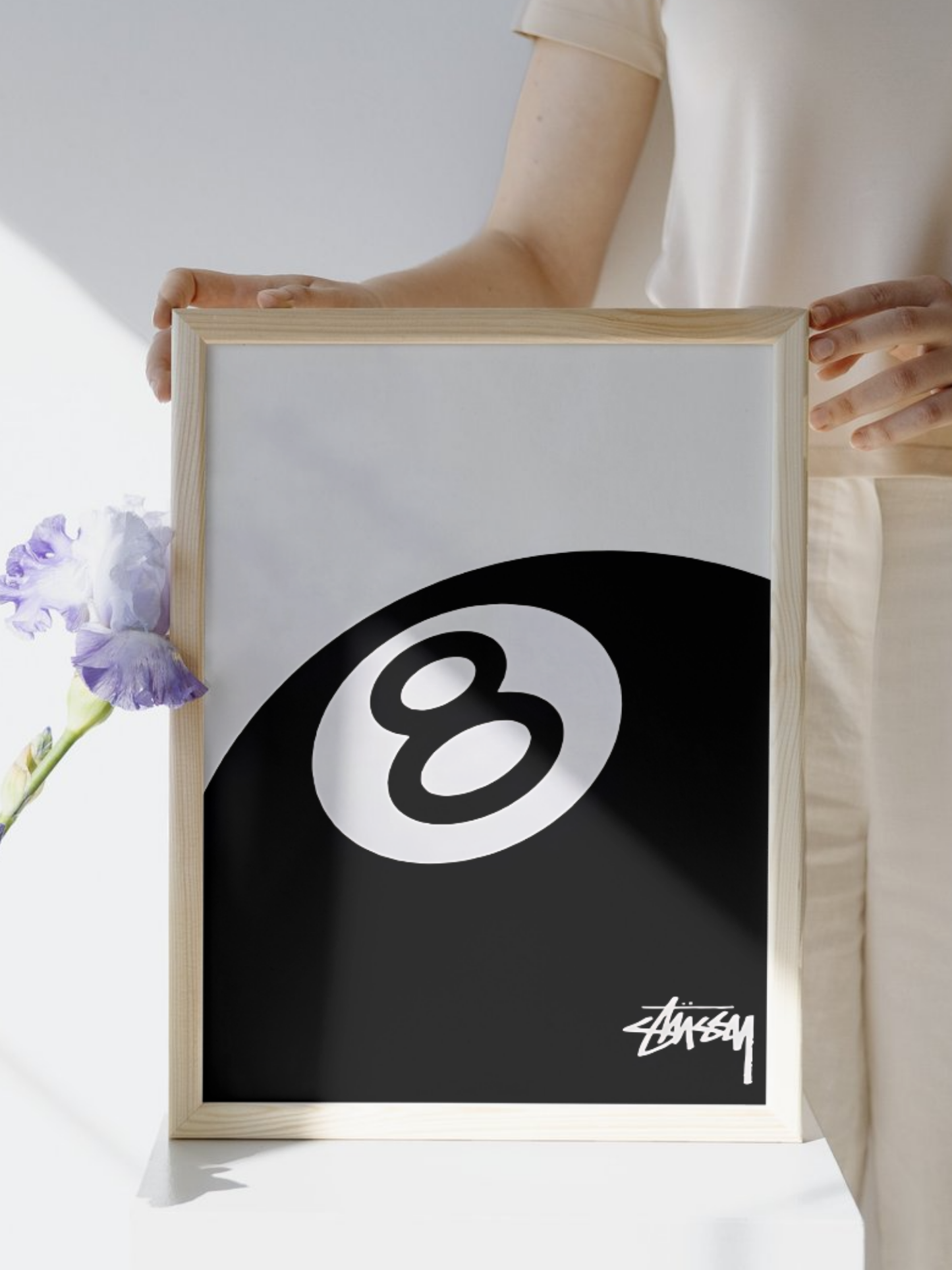 Stussy 8 Ball Poster