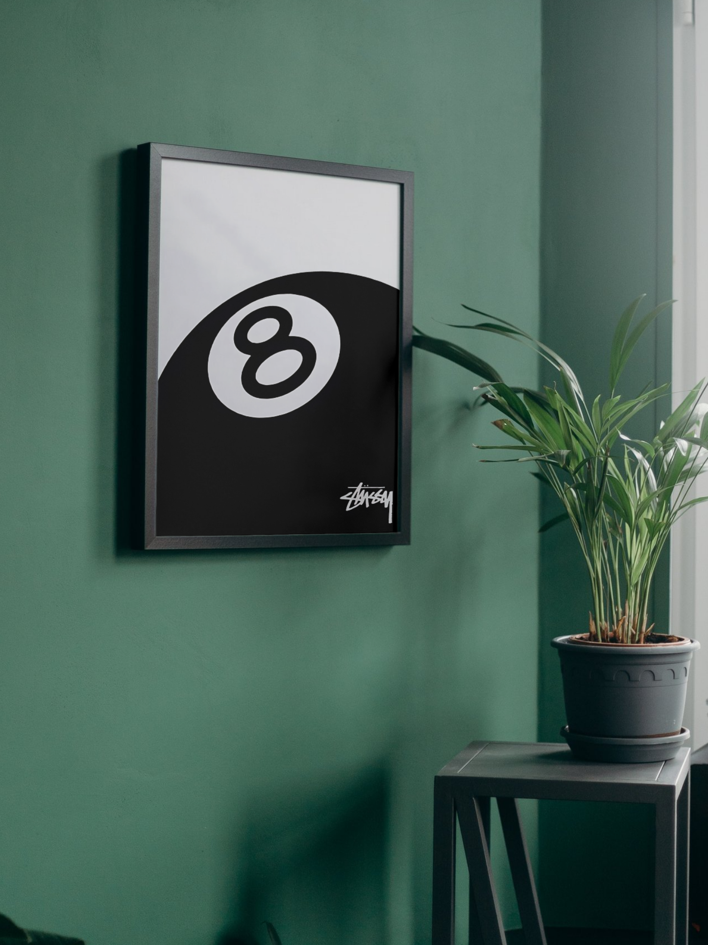 Stussy 8 Ball Poster