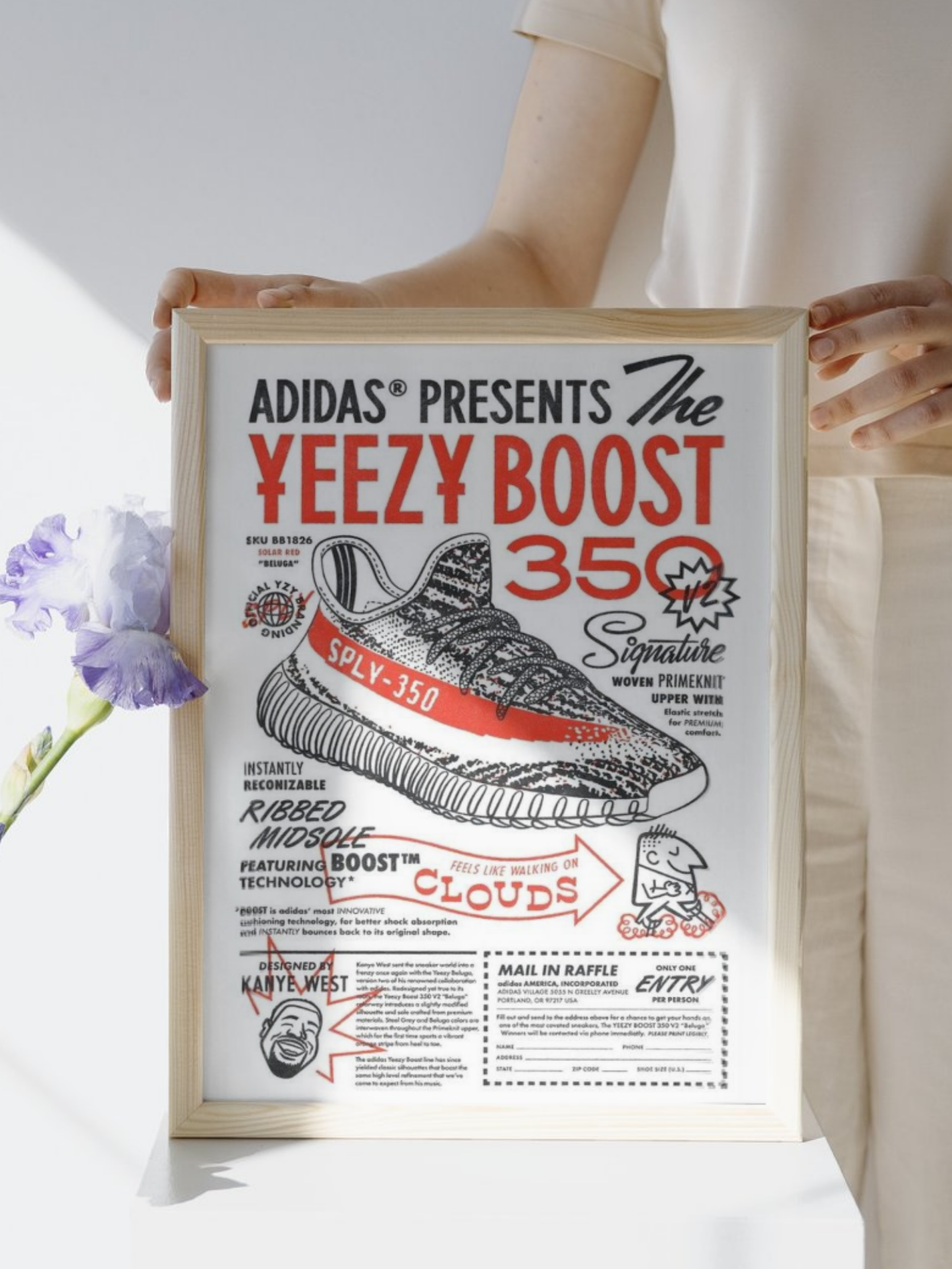 Yeezy 350 Poster